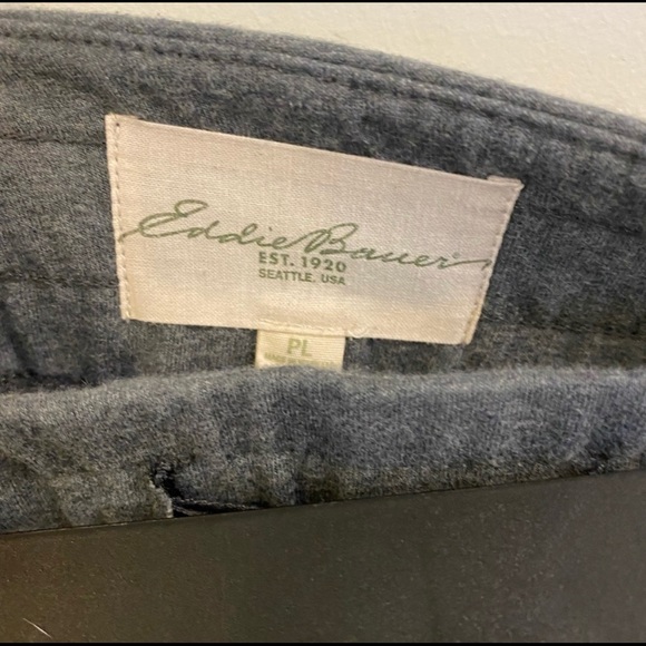 Eddie Bauer wide leg gray sweat pants - Picture 4 of 5